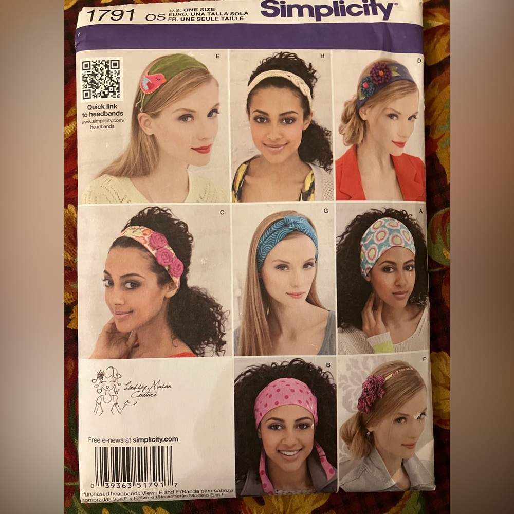 Simplicity Headband pattern